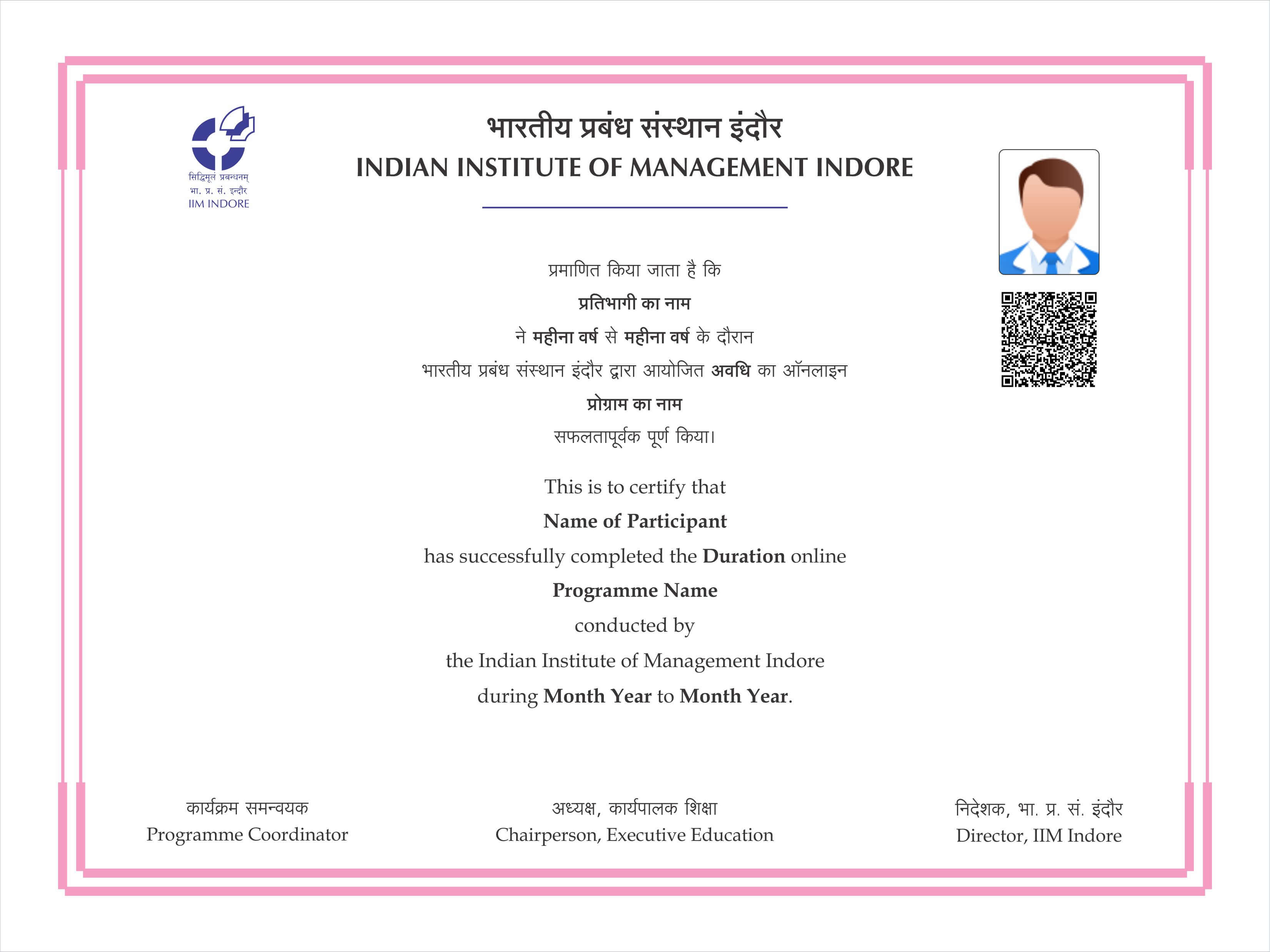 IIM Indore Certificate Programme in Digital Marketing Strategy IIM Indore Certificate Programme in Digital Marketing Strategy